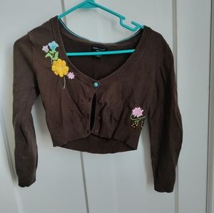 Crop sweater